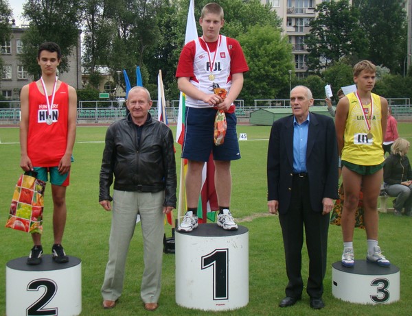 Marcin Makowski na najwyższym podium
