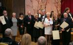 Foto: Laureaci nagród kulturalnych Prezydenta Łomży
