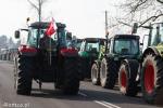 Foto: Duża demonstracja rolników w Śniadowie