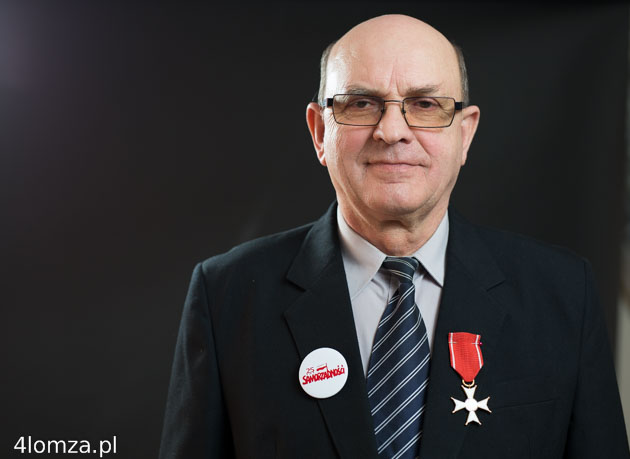 Henryk Kapuściak (lat 70), kawaler Orderu Odrodzenia Polski