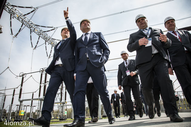 Henryk Majchrzak (prezes Zarządu PSE SA) , Janusz Piechociński (wicepremier i minister gospodarki), Andrzej Cząstkiewicz