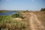 Foto: 19.08.2015 Piekiełko, rafa, próg w Czarnocinie i sucha trawa obok rzeki