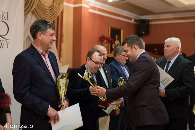 Gratulacje przyjmuje Paweł Lisiecki, dziennikarz sportowy
