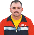 Tadeusz Gaszyński<br>
trener ŁKS Łomża