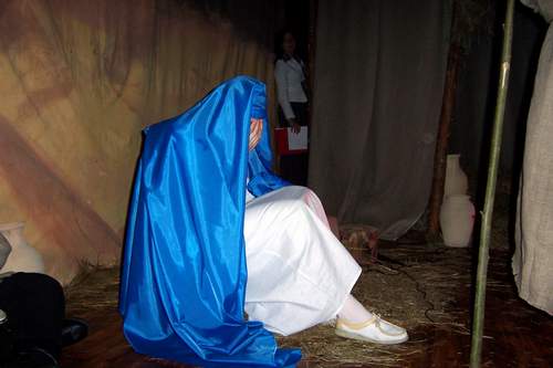 Maria oczekująca na Józefa