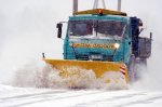 Foto: Śnieżyca pogarsza warunki jazdy w woj. podlaskim.