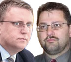 Maciej Zajkowski (po lewej)<br /> Marcin Sroczyński (po prawej)