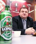 Foto: Browar Łomża chce nadal czynnie kibicować ŁKS-o...