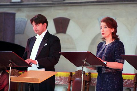 Jacek Szymański i Alicja Rumianowska