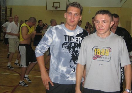 Dariusz Snarski i Artur Nadolny trener BKS 
