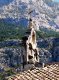 Wieżyczka kościółka w  górskiej wiosce niedaleko Makarskiej.
