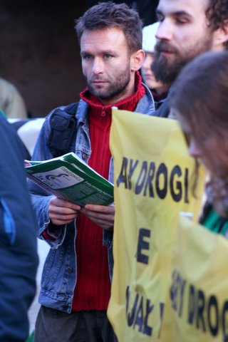 Jacek Winiarski, rzecznik prasowy Greenpeace Polska