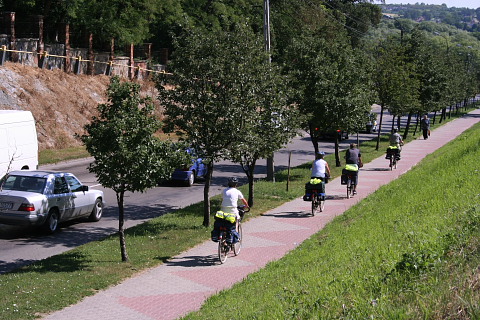 Foto: Nowe ścieżki rowerowe w Łomży