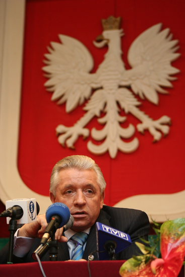 wicepremier Andrzej Lepper 