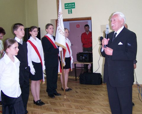  Foto: Prezydent Kaczorowski w „piątce”