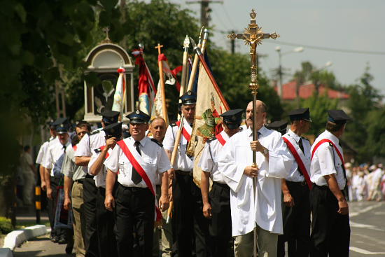 procesja Bożego Ciała w Myszyńcu