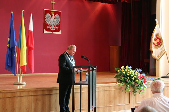 Prezydent Łomży Jerzy Brzeziński