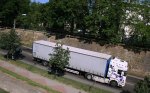 Foto: Pijani kierowcy ciężarówek jadą przez Łomżę