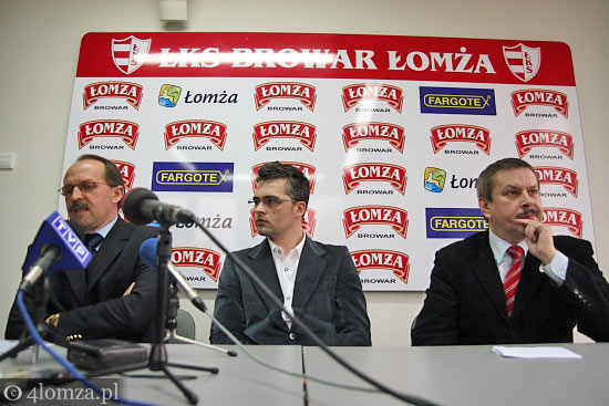 Witold Mroziewski, Marcin Trojanowski i Leszek Gołaszewski