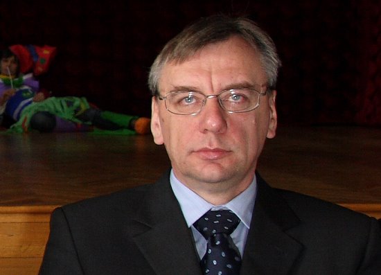 Jerzy Łuba dyrektor I LO w Łomży