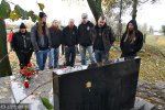 Foto: Sabaton przy grobie kpt. Władysława Raginisa i jego żołnierzy 
