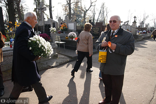 Prezes Towarzystwa Przyjaciół Ziemi Łomżyńskiej Zygmunt Zdanowicz