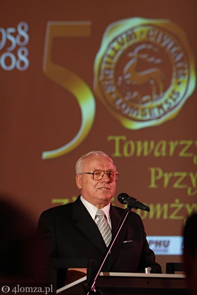 Prezes TPZŁ Zygmunt Zdanowicz
