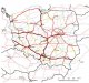 Projektowany rozwój infrastruktury drogowej. Autorzy: T. Komornicki, M. Stępniak (Instytut Geografii i Przestrzennego Zagospodarowania PAN)