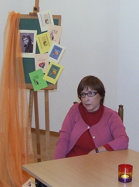 Manula Kalicka w Miejskiej Bibliotece Publicznej w Łomży
