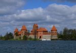 Troki - Litauen. Schloss auf Insel.