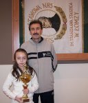 Foto: Mała mistrzyni tenisa stołowego z Łomży