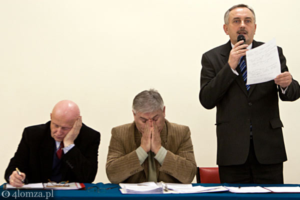 Od lewej: Zbigniew Sasinowski, Andrzej Piechociński, Krzysztof Choiński
