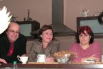 Prof. Kazimierz Kondrat, Katarzyna Wołkowycka i Mira Łuksza