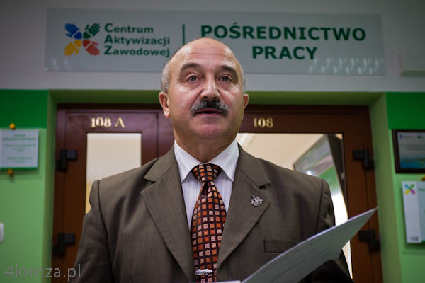 Mieczysław Bieniek, dyrektor PUP w Łomży