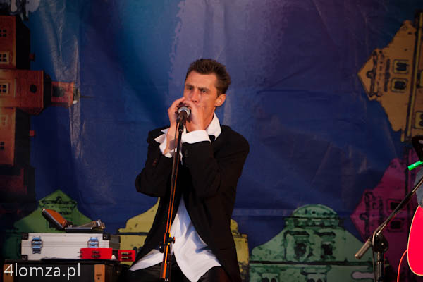 Dariusz Gałczyk podczas Wieczorów Kabaretowych 3 września 2010r.