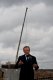 25.10.2010 Zambrów premier Donald Tusk na budowie obwodnicy w ramach samorządowej kampanii wyborczej