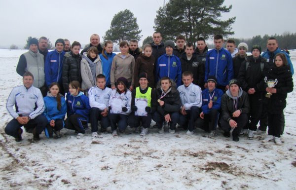 Na zdjęciu ekipa młodzików klubu, która wywalczyła I miejsce w Polsce