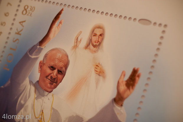  Foto: Wszystkie znaczki z papieżem