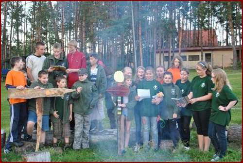 Obóz harcerski w Rydzewie 2011