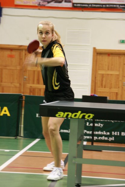 Magdalena Sikorska zdobyła jedyny punkt w pojedynku z Warmią
