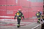 Foto: (Nie)groźny pożar w Browarze Łomża