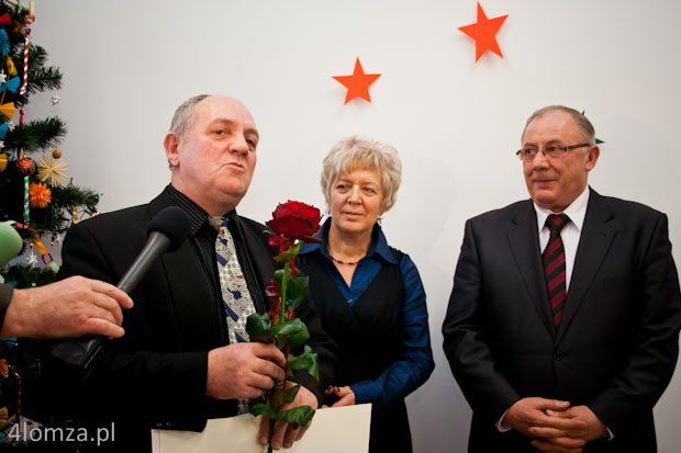 Waldemar Borusiewicz, Mirosława Kluczek i Mieczysław Czerniawski