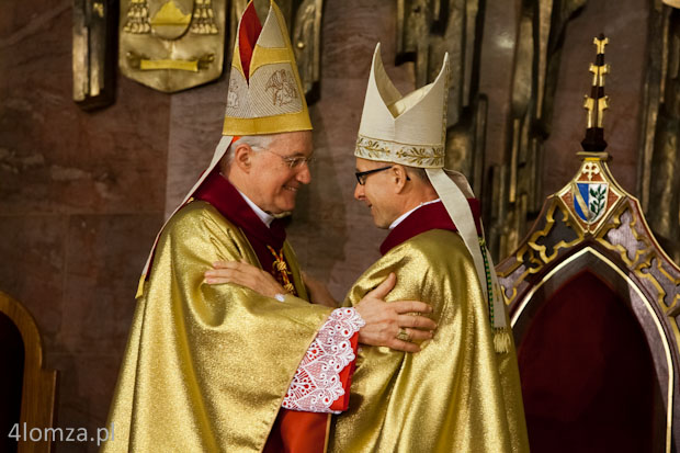 Kardynał Marc Ouellet, ks. bp Janusz Stepnowski