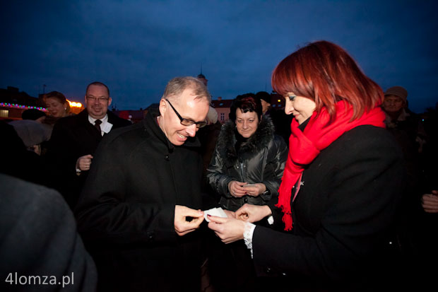 Ks. bp nominat Janusz Stepnowski i radna Bernadeta Krynicka