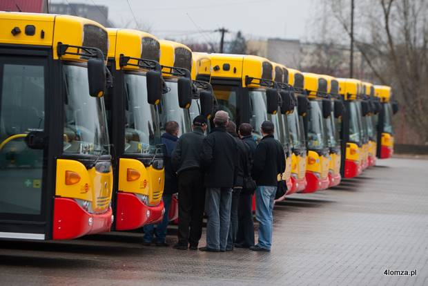 13.04.2011 Łomża ma nowe autobusy.