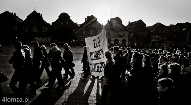 3.11.2011 Łomża, Marsz ku dobru.
