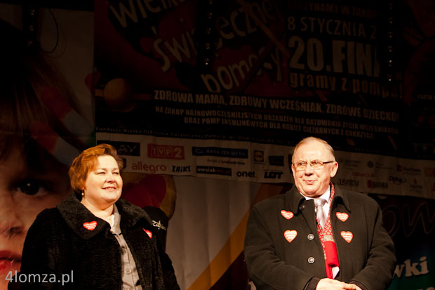 Dr Bożena Florczyk i Mieczysław Czerniawski