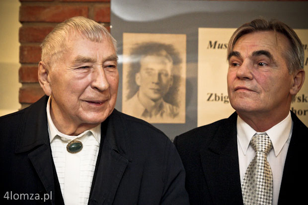 Zbigniew Pieńkowski i Kazimierz Pawczyński, Muzeum Przyrody w Drozdowie 2007, promocja książki \