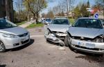 Foto: Groźna stłuczka trzech aut w Łomży