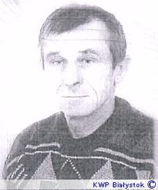 Zaginiony Mirosław Krysiak (fot. KWP Białystok)